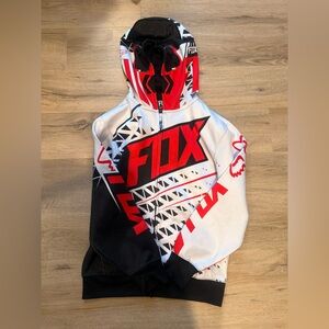 Fox Kids Jumpsuit - Red, Black, and White